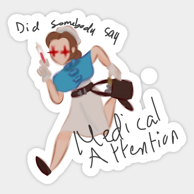 Medic Sticker by LiliBug